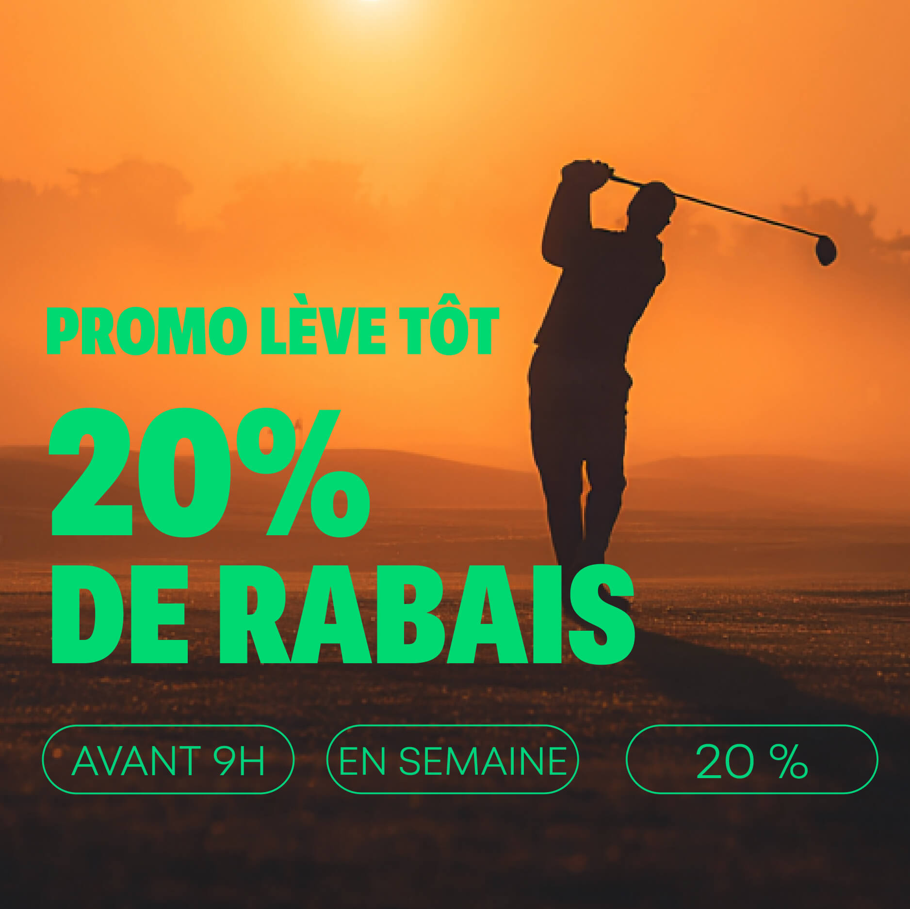 Promo Lève-tôt